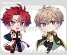 商用利用可！目立つミニキャライラスト制作します 【最短納期２日＋無料修正２回】アイコン・配信・グッズなどに イメージ2