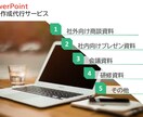 PPt（パワーポイント）の資料作成します 「伝わる」と「プレゼンしやすい」が両立した資料を提供します。 イメージ1