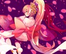 用途に合わせて！華やかなイラスト描きます アイコン・配信・動画・挿絵…等身～ミニキャラまで！ イメージ6