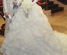 結婚式のドレスをドールサイズで作成します ウェディングドレスのミニチュアを作ります。 イメージ7