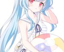 アニメ塗り風人物イラストお描きします SNSアイコン、動画用イラスト、サムネイルなど イメージ9