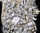 ゼンタングル風イラスト制作します 見てて飽きない細かめアートイラスト イメージ3