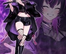 商用利用◎イラストを制作いたします 美少女からイケオジ、人外まで！どんなキャラもお任せください イメージ3