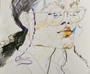 手書きで今までにない絵を描きアートを出します ただのデザインじゃないよ~手書きでしか出せないもの イメージ3