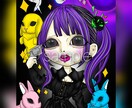 オリジナルの絵で似顔絵書きます 女の子と男の似顔絵イラスト書きます。オリジナルです。 イメージ2