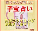 赤ちゃんが授かれるようにあなたのために占います 西洋占星術やタロットによる子宝時期鑑定　妊活/不妊 イメージ1