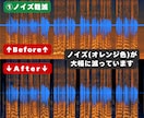 1本無料！動画のナレーション音質を向上させます ノイズ軽減・聞き取りやすさ向上・カット編集等を手作業します！ イメージ8