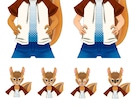 獣人や動物の立ち絵、NPCを描きます フリーゲームTRPGマダミスのオリジナルキャラが必要の方へ イメージ6