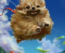 写真から愛猫・愛犬などリアルなイラスト描きます プレゼント、待ち受け、グッズ、など イメージ3