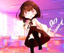 かわいいSNSアイコン描きます SNSで使用できるバストアップアイコンを描きます イメージ3