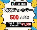 TikTokにフォロワー500人を拡散します ★初回購入特典付き／少数も可能／最速納品★ イメージ10