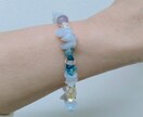 細めタイプです☆天然石ブレスレットをお届けします ～手首でキラキラ揺れる、あなただけのグラデーションカラー～ イメージ5