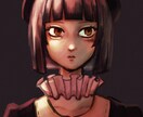 心に残る“不穏な世界観”を厚塗りで描きます ダークな表情、陰影お任せください。 イメージ5