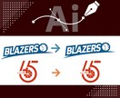 丁寧に画像データをトレースしてAi化いたします 低解像度画像を自動トレースを使わず、手作業で丁寧に仕上げます イメージ2