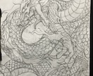 墨絵 躍動感溢れる【動物】を描きます ◇商用利用・著作権譲渡◎／目を引く和風墨絵イラスト イメージ4