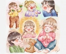 ほわっとかわいい癒し系イラストお描きします 美大卒イラストレーターがあなたのSNSにほっこり癒しをお届け イメージ8