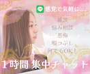 1時間集中チャット✩.*˚  何でも聞きます 雑談│悩み相談│イライラ│心配や不安... 何でもOK！ イメージ1