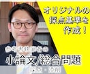 大学入試の小論文・総合問題などの採点・添削します 模試採点者視点！学習参考書の著者が答案にアドバイス！ イメージ1