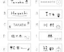 軽量・サイズオーダー可＊ゆる文字表札制作します 屋外対応＆軽量　取り付け簡単♪優しく温かい雰囲気に仕上げます イメージ9