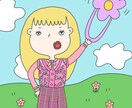 イラスト描きます似顔絵描きます 元気になるちょっとおバカそうな絵を描いています。 イメージ2