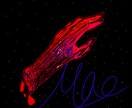 ダークな手が得意で色んなイラスト、アイコン描きます 絵の道に進みたい普通の男子高校生が描きます！ イメージ1