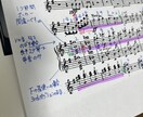 ヴァイオリンの楽譜に指使い書き込みます アマオケやグループレッスンでの演奏をサポート！ イメージ3