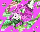 オシャレなイラスト作成します ☆ご希望の絵柄に沿って制作致します。是非ご相談下さい。 イメージ6