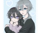 夢絵・カップルイラストなど何でも描きます かわいらしい雰囲気がお好きな方 イメージ1