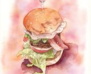 透明水彩で美味しさを伝えるイラストを描きます リアルタッチのイラストで注目度アップ！ イメージ4