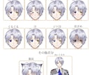 男性Vtuberモデル制作いたします 世界観に寄り添ったモデルを制作します イメージ3