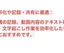 音声・動画の文字起こし承ります 丁寧な校正で読みやすく仕上げます イメージ9