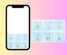 おしゃれで目を惹くLINEリッチメニュー作成します 思わずクリックしたくなるデザインで集客UPのお手伝いをします イメージ5