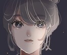 歌ってみたもOK！お洒落な絵柄でイラスト描きます 低コスト高クオリティの歌ってみたやアイコンイラストを描きます イメージ1