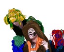 素敵な写真をイラストに！リアルなイラスト描きます 写真の構図、登場人物でそのままデジタルイラストを作成します！ イメージ2