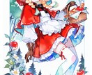 SNS用イラストを描きます 水彩風イラストで可愛いSNS用イラストを描きます(*^^*) イメージ3