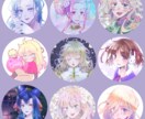 透明感のあるキラキライラスト、アイコン作成します 女の子やキラキラした表現が得意です イメージ2