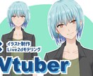 Live2dモデル作ります 格安で最低限動けば良い！という方向けです！ イメージ1