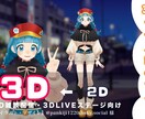 ３Dモデルを製作します vtuber様にお勧め！３Dライブ用モデル！ イメージ1
