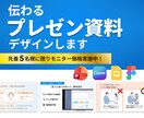 元デザイン事務所デザイナーがプレゼン資料を作ります 上場企業案件実績！色彩設計とUX理論に特化したデザイン イメージ1