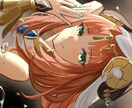 アイコンや1枚絵描きます 可愛いイラストやかっこいいイラストを描きます イメージ3
