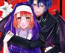 同人誌の表紙を作成します 文字入れのみから表紙イラスト作成まで対応いたします イメージ1