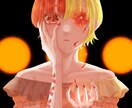 SNSのアイコン等のイラストを制作しております 星空を詰めた宝石のようなイラスト イメージ6