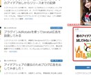 ビジネスアイデアブログのサイドバーにてインプレッション1万View分バナー広告を掲載します。 イメージ1