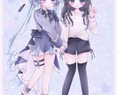 イラスト制作♡キラキラふわふわなイラスト描きます とにかく"カワイイ"が好きな方へ！SNSアイコン・立ち絵等◎ イメージ7