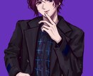 厚塗りで雰囲気のあるイラストを描きます 厚塗りが好きな方、可愛いからかっこいいまで承ります！ イメージ4