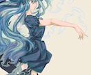 手書き風の透明感あるアイコンイラストを描きます 線の細い・華奢な人物が得意です！商業利用可 イメージ6