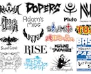 バンドロゴや音楽グループのロゴ、グッズを作成します 音楽関係者や学生さんも必見！魅力的なバンドロゴを制作します。 イメージ5