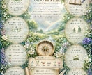 算命学をベースに、あなたの羅針盤アートを描きます 完全オリジナルオーダーアート！あなたの宿命や才能を鑑定します イメージ3