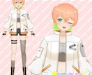 キャラクターデザインからモデリングまで致します あなたもvtuber になりませんか？ イメージ2