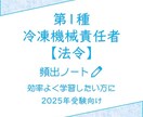頻出ノート【法令】お譲ります 頻出ポイントを押さえて効率よく。合格まで最短ルートで。 イメージ1